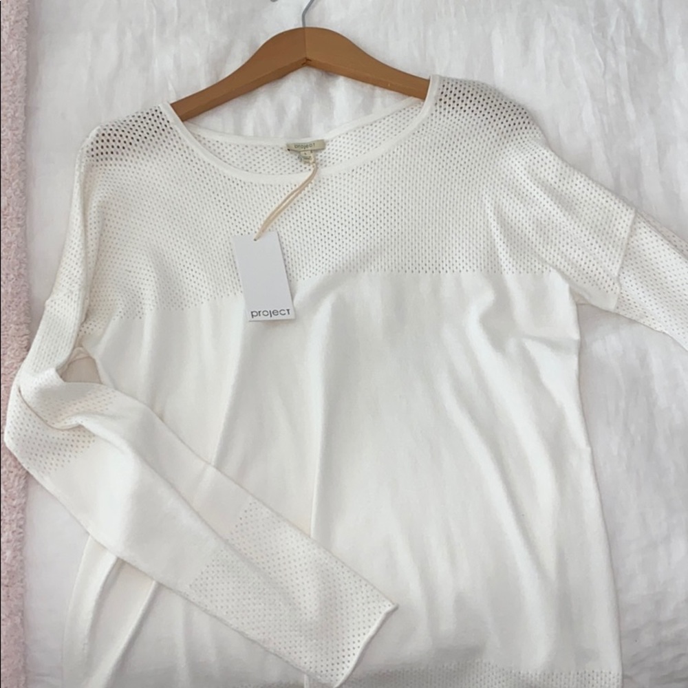 PROJECT LONG SLEEVE PERFORATED TEE